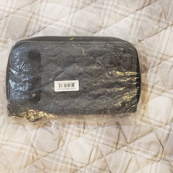 Lug Tram Zip RFID Wallet Gray NWT and original bag - Picture 6 of 6